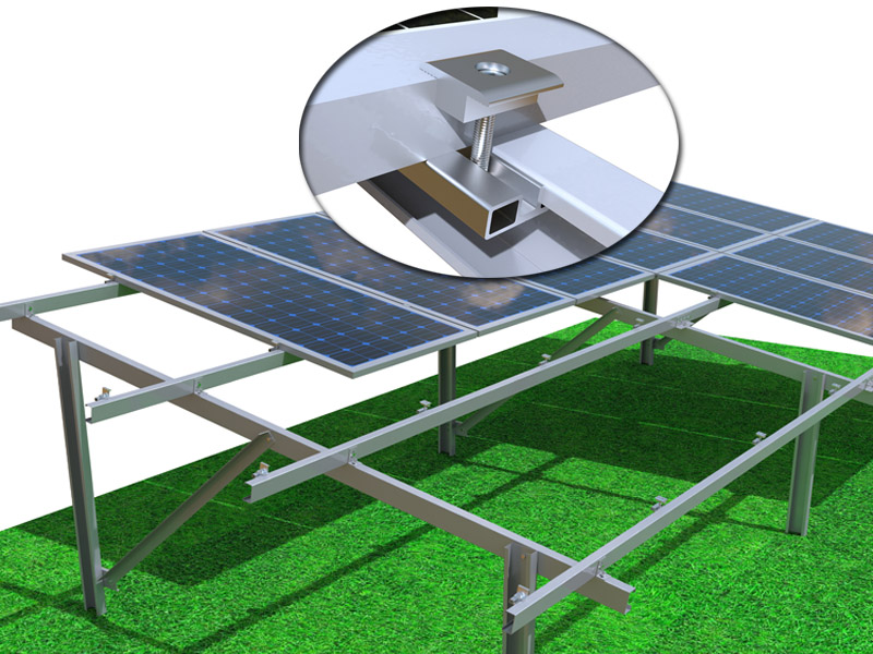 ¿Cómo elegir la estructura de acero o ZAM en el sistema de montaje solar?