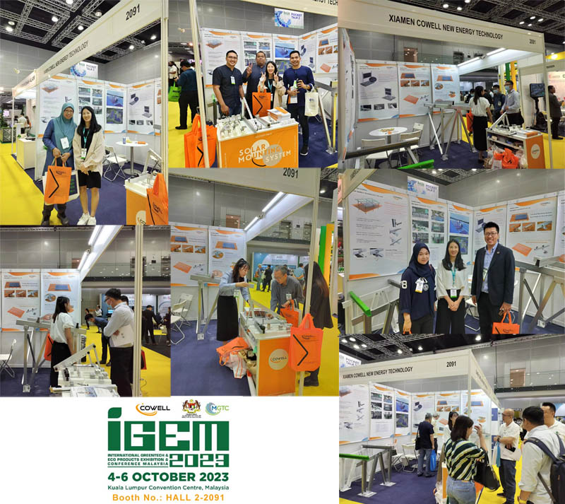 Exposición fotovoltaica iGEM de Malasia 2023: una fiesta de tecnología y energía verde