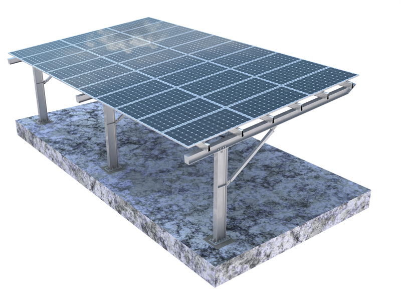 Cochera solar en países europeos