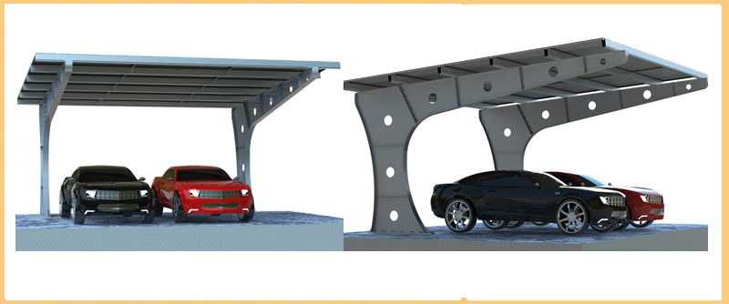 Cantilever Solar Carports