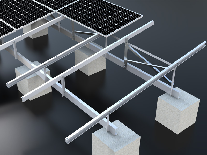 Flat Roof Solar Ballasted Installations